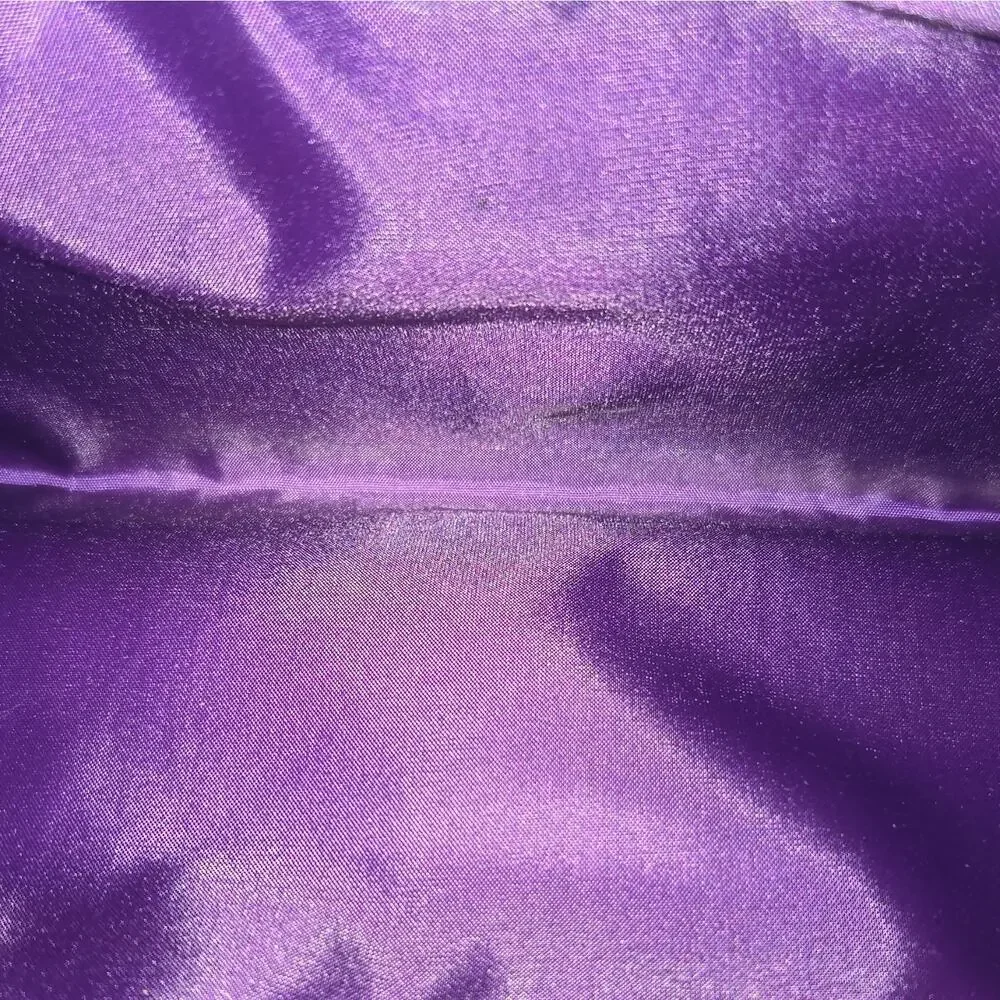 Vintage Y2K Baby Phat Fabulosity Clutch Bag Purple Snakeskin NWT Kimora Lee 2000
